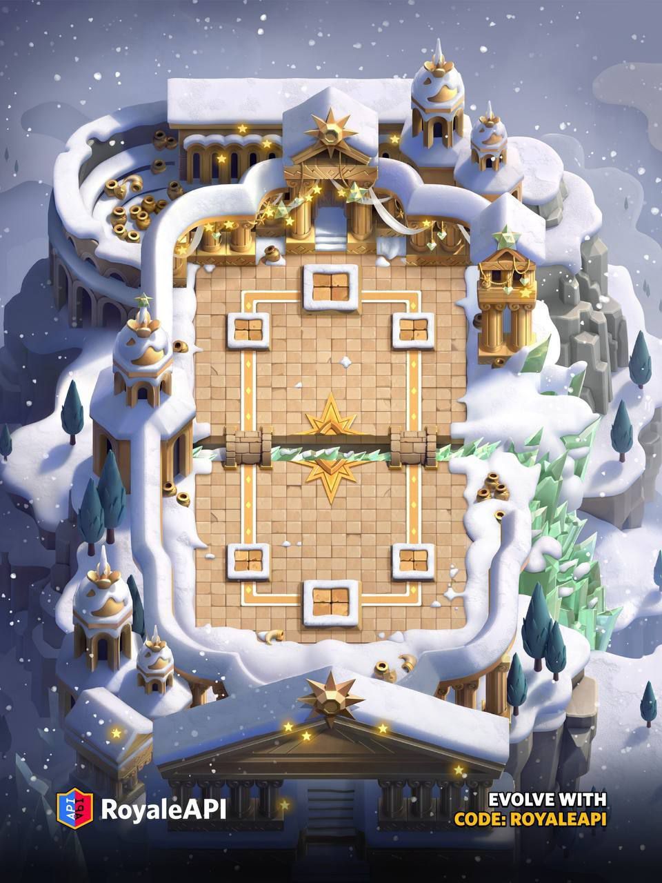 Clash Royale представляет новую рождественскую арену: атмосфера праздника и уникальные детали