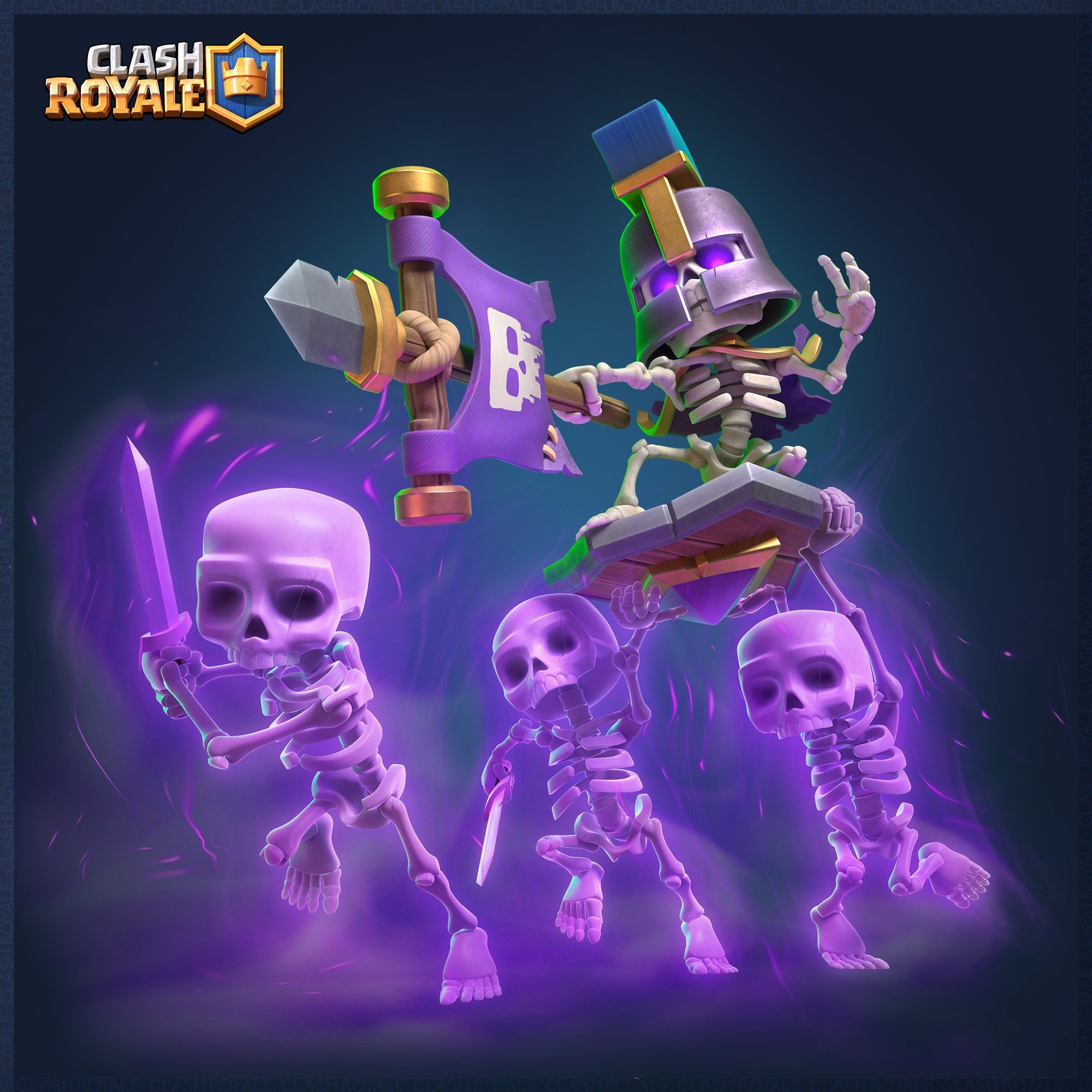 Clash Royale временно отключил драфт Эволюционной Армии скелетов