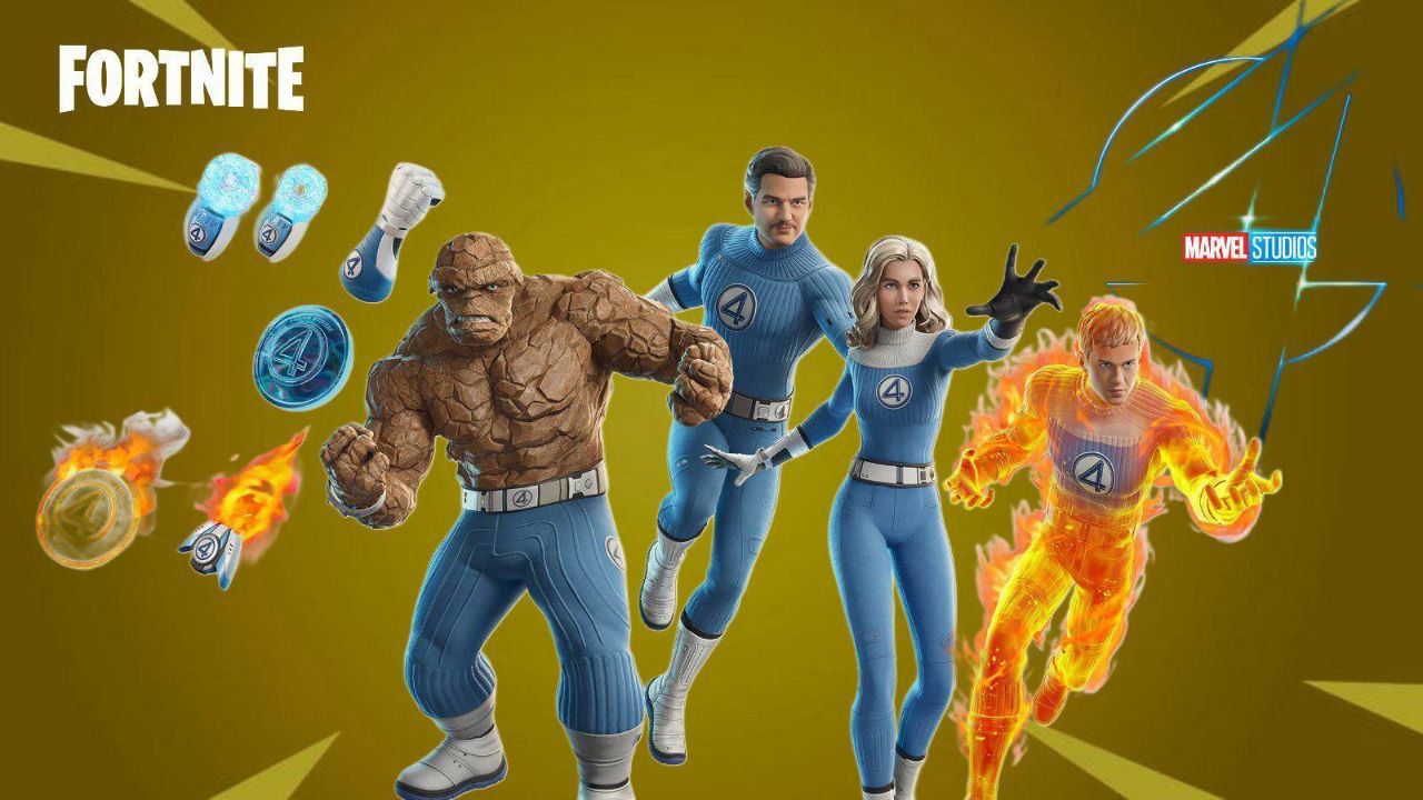 Старт Кубка Фантастической Четверки в Fortnite: награды и детали