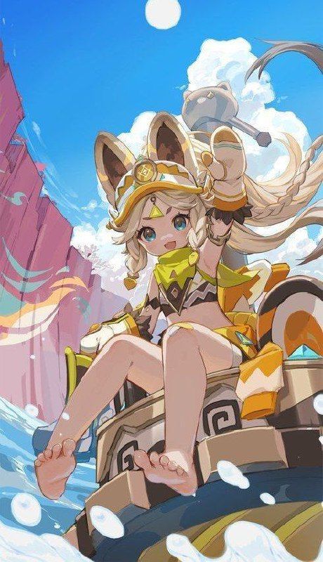 Новая тема с Качиной в Genshin Impact доступна для установки