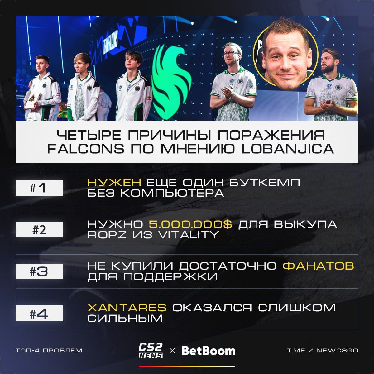 Falcons продолжают борьбу: путь к успеху требует времени