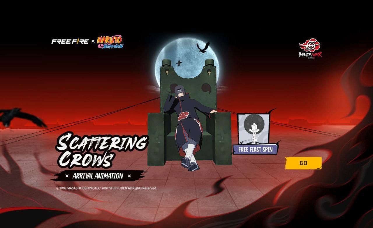 В Free Fire появится анимация прибытия Наруто в рамках ивента «Шаг вперед»