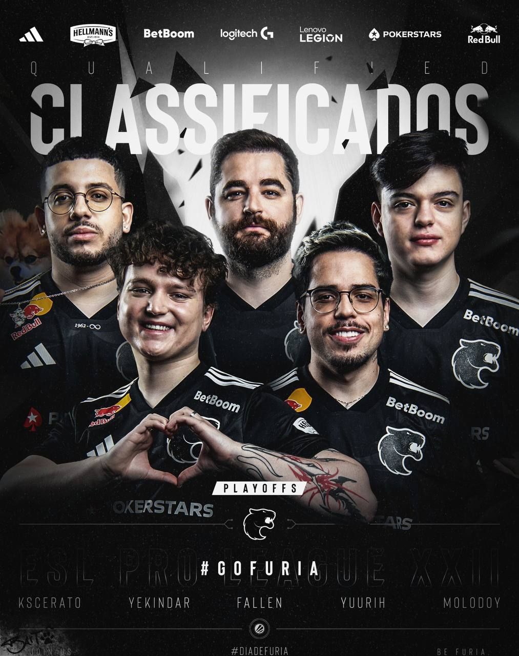 FURIA становятся третьей командой, вышедшей в плей-офф EPL Season 22