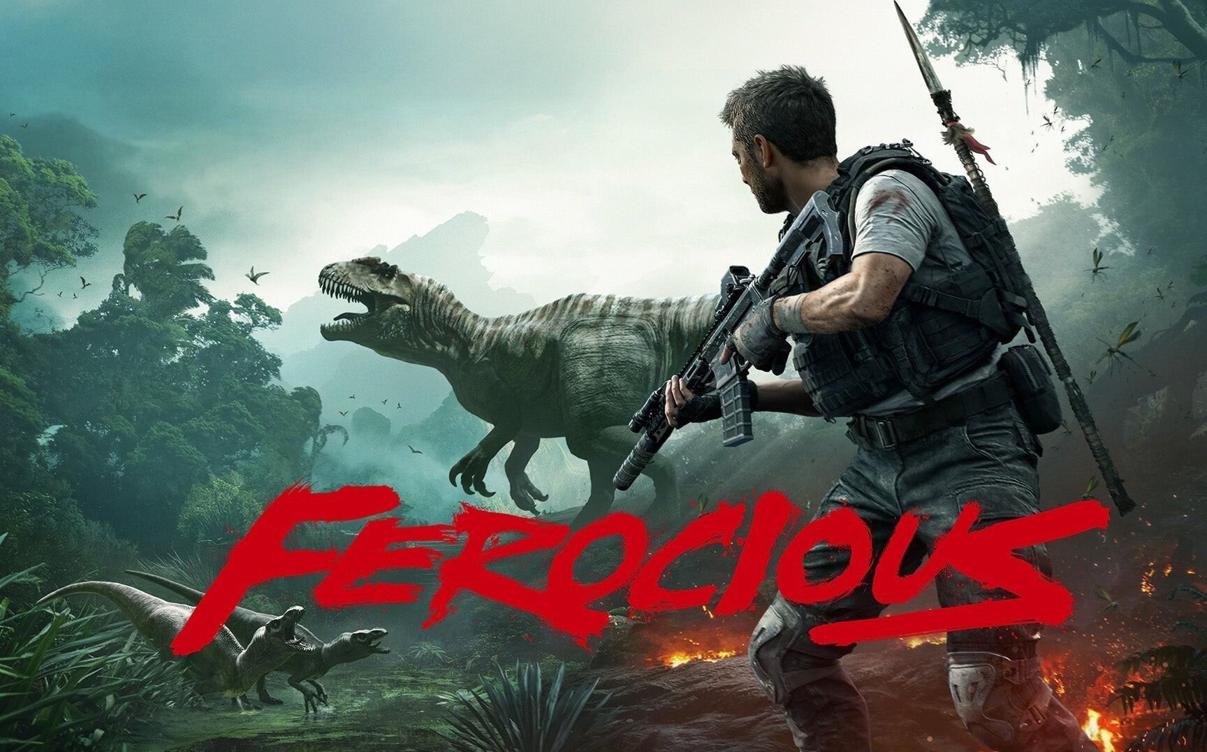 Новый трейлер и демо-версия шутера Ferocious: динозавры против военных