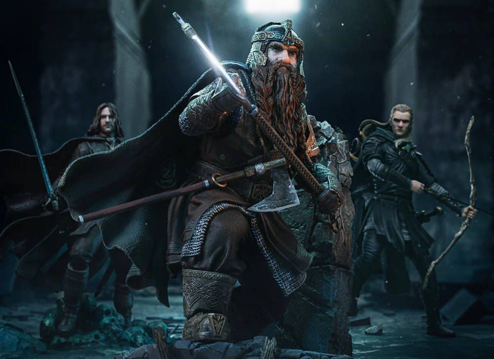 Iron Studios анонсировала статую Гимли из «Властелина колец»