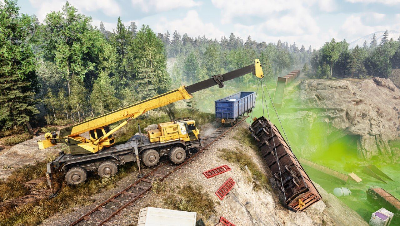 Saber анонсировал дополнение Rebuild Expansion для RoadCraft с новыми картами и техникой