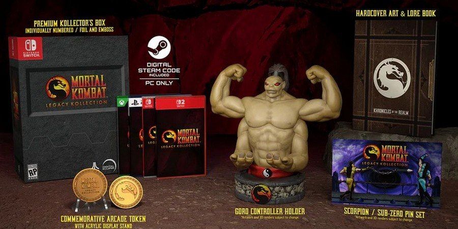 Mortal Kombat: Legacy Kollection представит коллекционное издание с подставкой для контроллера в виде Горо