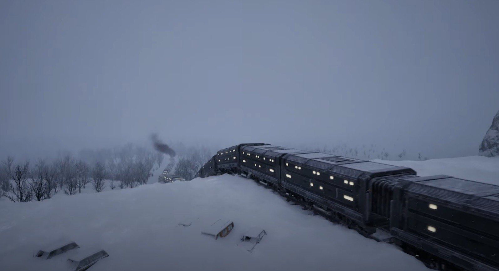 Новый инди-проект Frostliner: выживание в поезде на замёрзшей планете