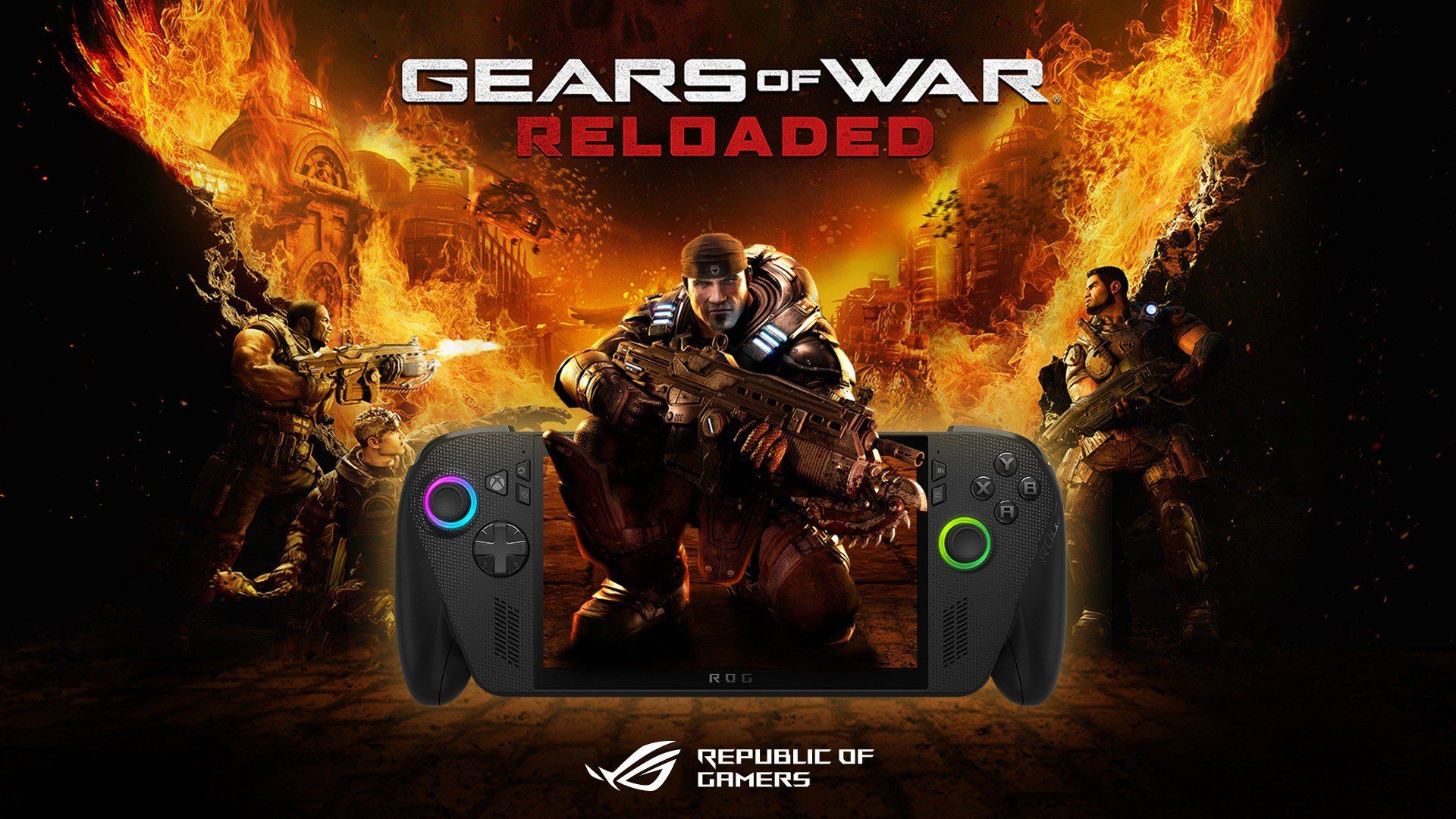 Gears of War: Reloaded стала первой сертифицированной игрой для ROG Xbox Ally