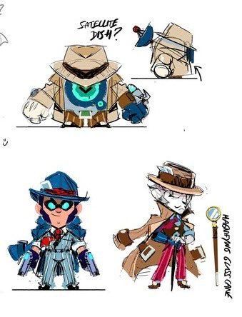 Утерянные сокровища Brawl Stars: концепты скинов для Нани и Кольта, которые так и не увидели свет
